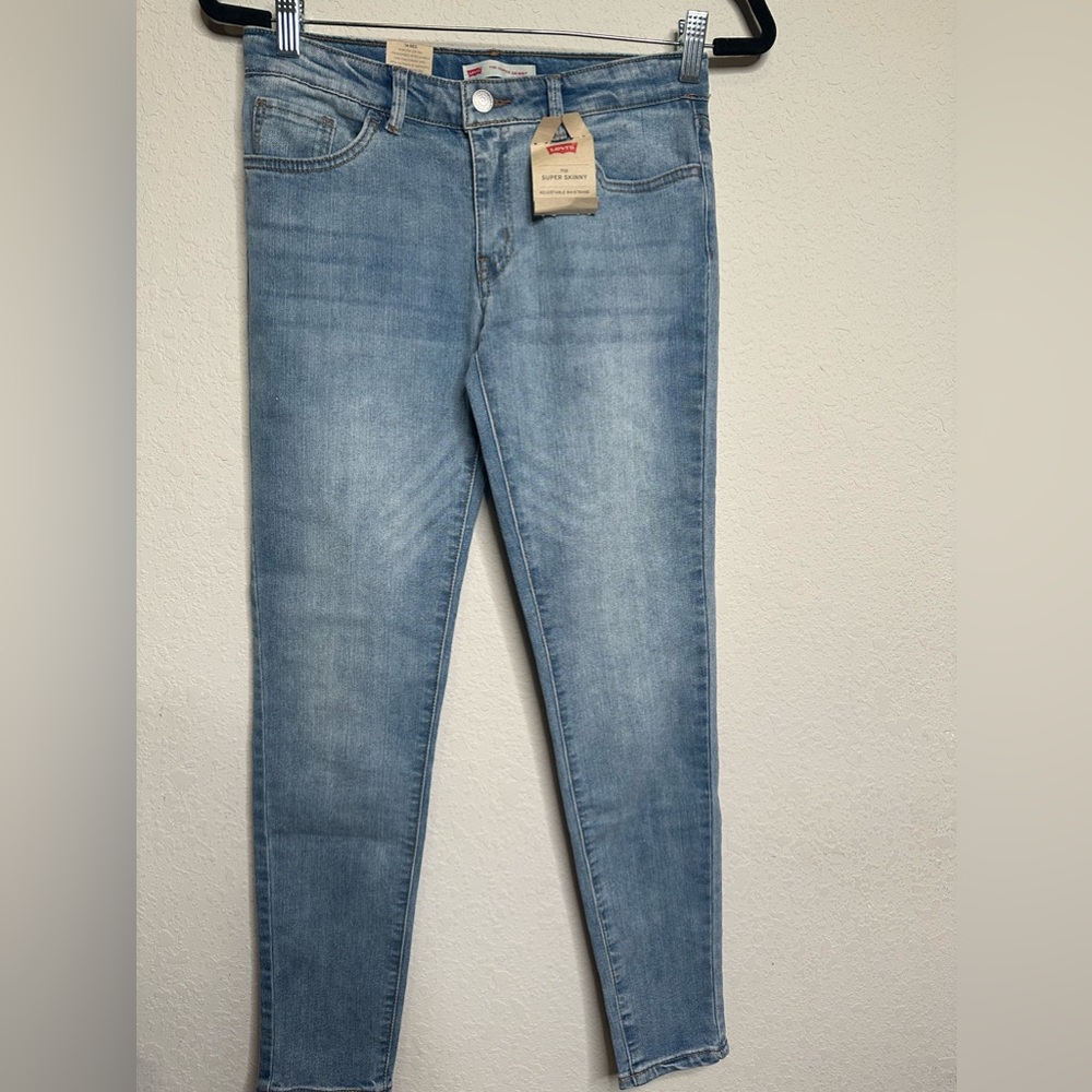 Levis Jeans 710 Super Skinny‎ Girls Size 14 Regular S